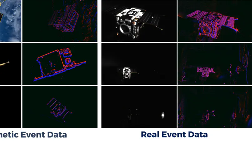 SPADES: A Realistic Spacecraft Pose Estimation Dataset using Event Sensing